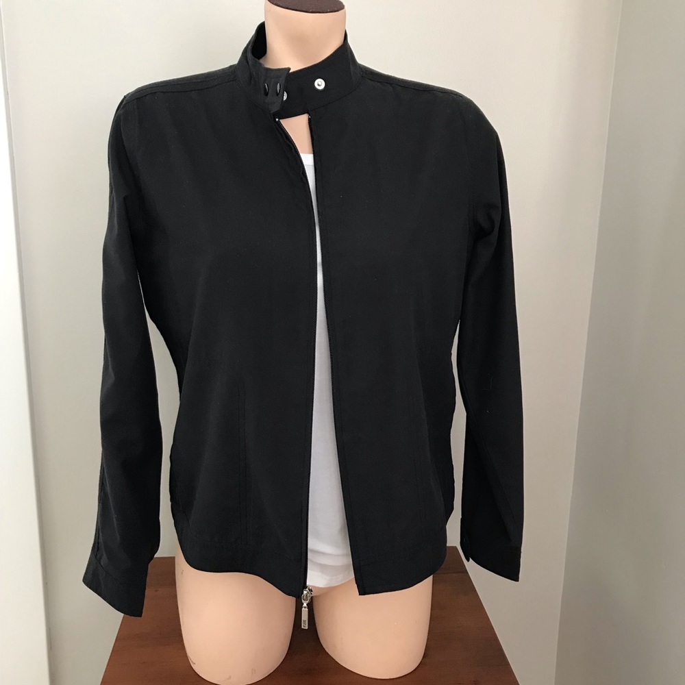 NY Jeans Light Weight Spring Black Jacket NY & Co Small